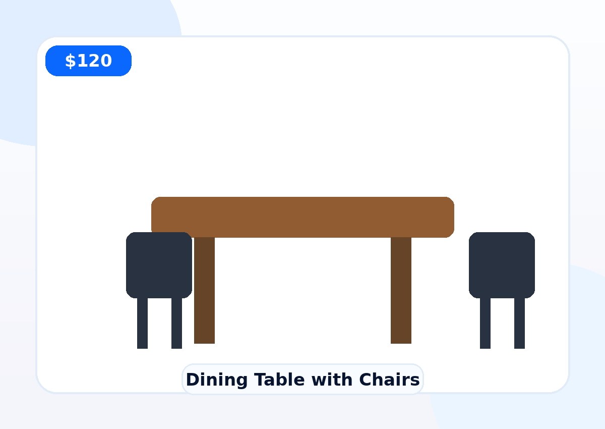 Dining Table with Chairs